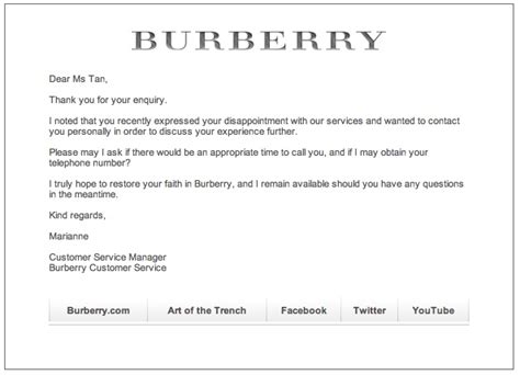 burberry customer service email|burberry customer support.